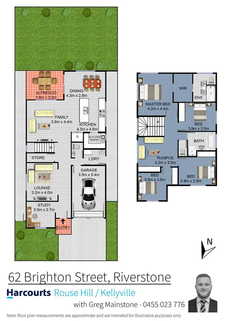 Floorplan of Homely house listing, 62 Brighton Street, Riverstone NSW 2765