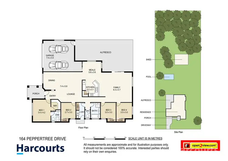 Floorplan of Homely rural property listing, 164 Peppertree Drive, Jimboomba QLD 4280