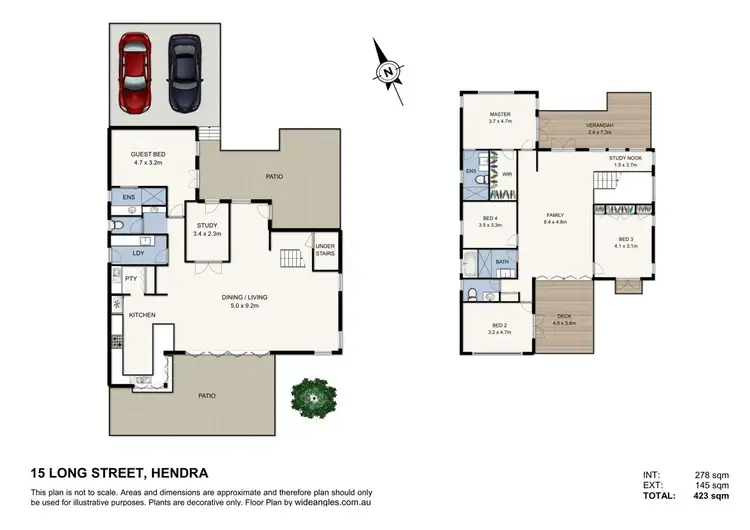 Floorplan of Homely house listing, 15 Long Street, Hendra QLD 4011