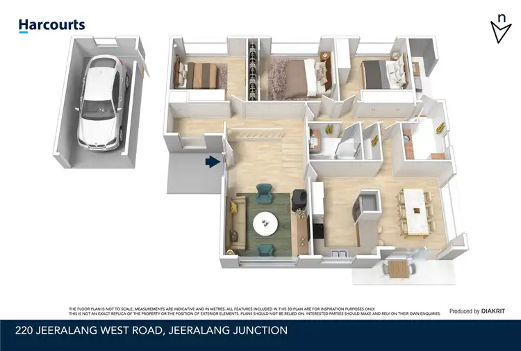 Floorplan of Homely rural property listing, 220 Jeeralang West Road, Jeeralang Junction VIC 3840