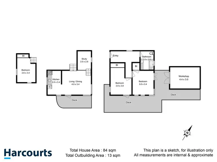 Floorplan of Homely house listing, 31 Liverpool Crescent, West Hobart TAS 7000