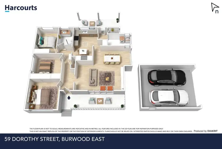 Floorplan of Homely house listing, 59 Dorothy Street, Burwood East VIC 3151