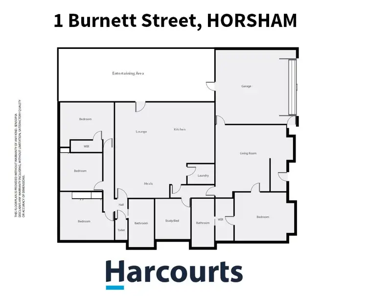 Floorplan of Homely house listing, 1 Burnett Street, Horsham VIC 3400