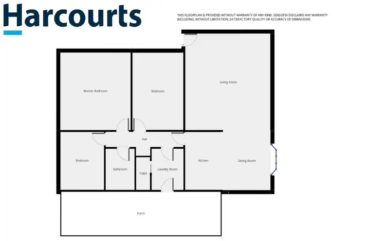 Floorplan of Homely house listing, 20 Wannon Avenue, Edenhope VIC 3318