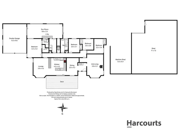 Floorplan of Homely rural property listing, 71 Melrose Road, Aberdeen TAS 7310