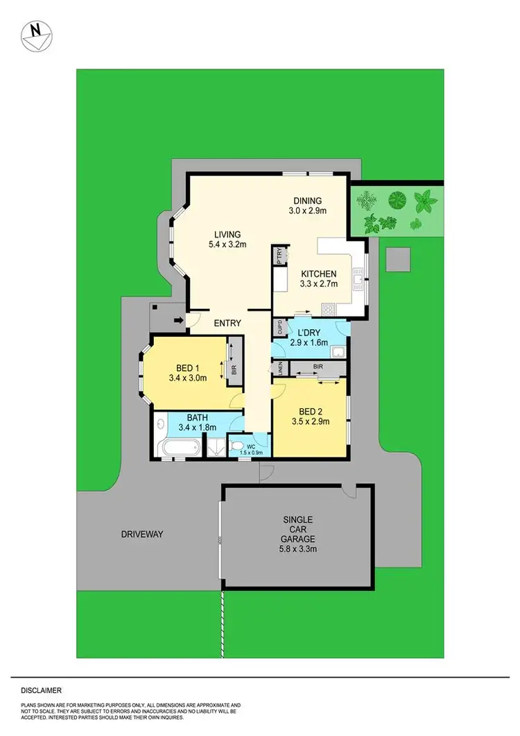 Floorplan of Homely house listing, 310 Kinnersley Avenue, Canadian VIC 3350