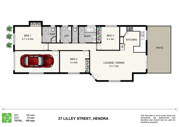Floorplan of Homely house listing, 37 Lilley Street, Hendra QLD 4011