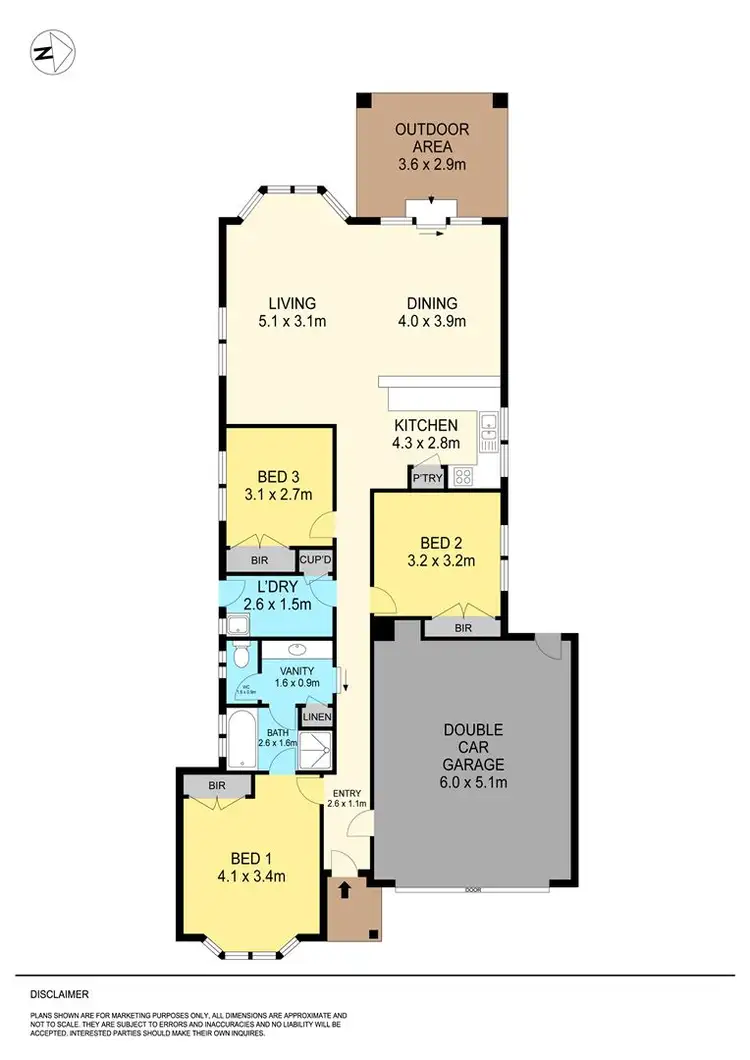 Floorplan of Homely house listing, 9 Zofia Place, Alfredton VIC 3350