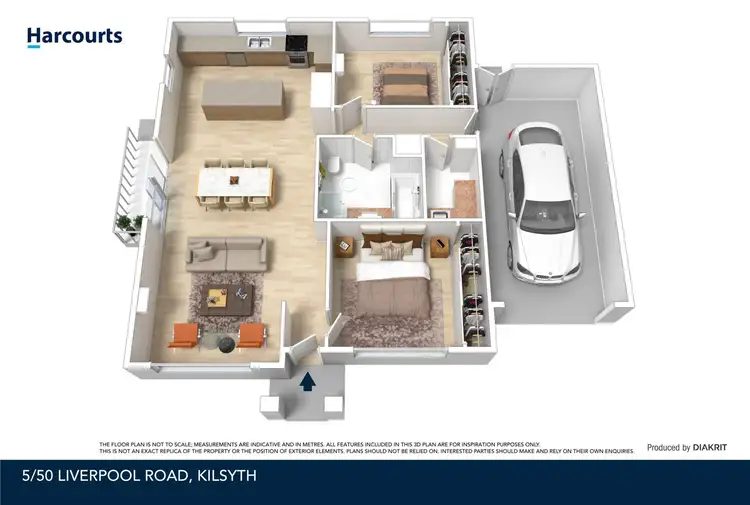 Floorplan of Homely unit listing, 5/50 Liverpool Road, Kilsyth VIC 3137