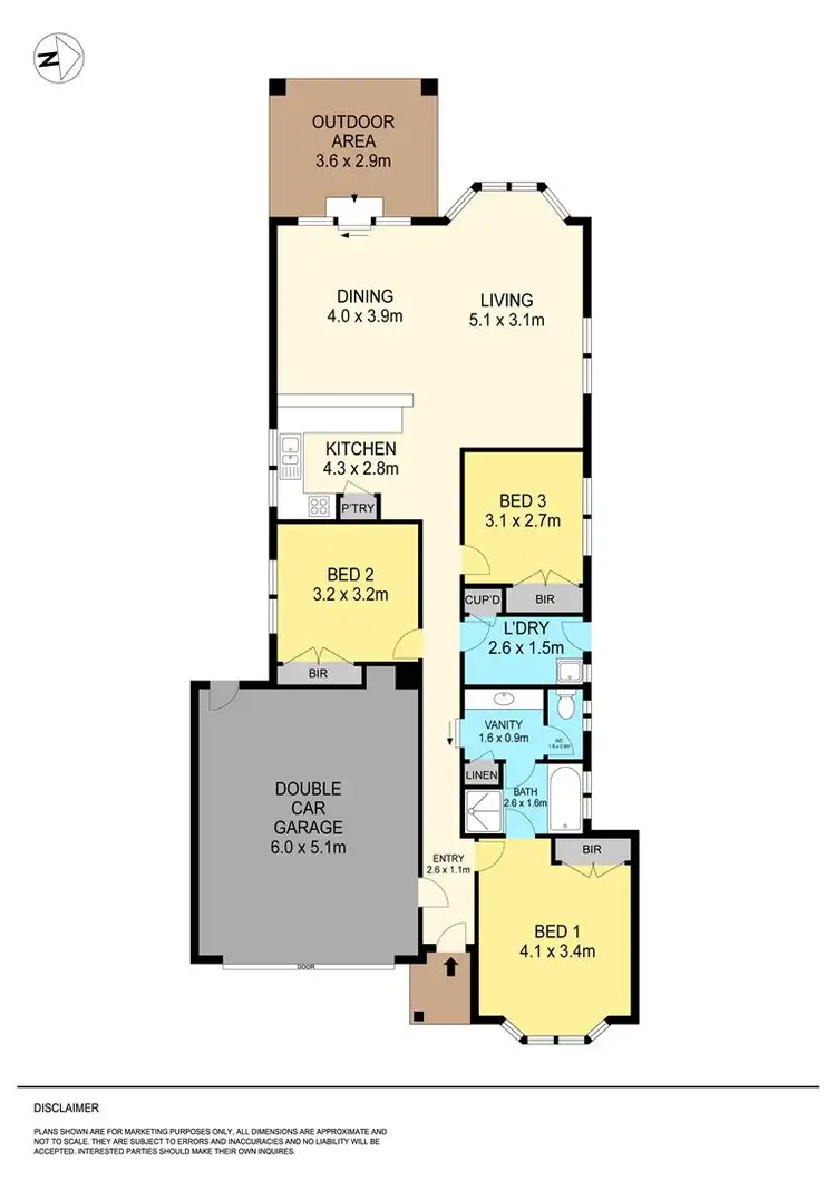 Floorplan of Homely house listing, 8 Zofia Place, Alfredton VIC 3350