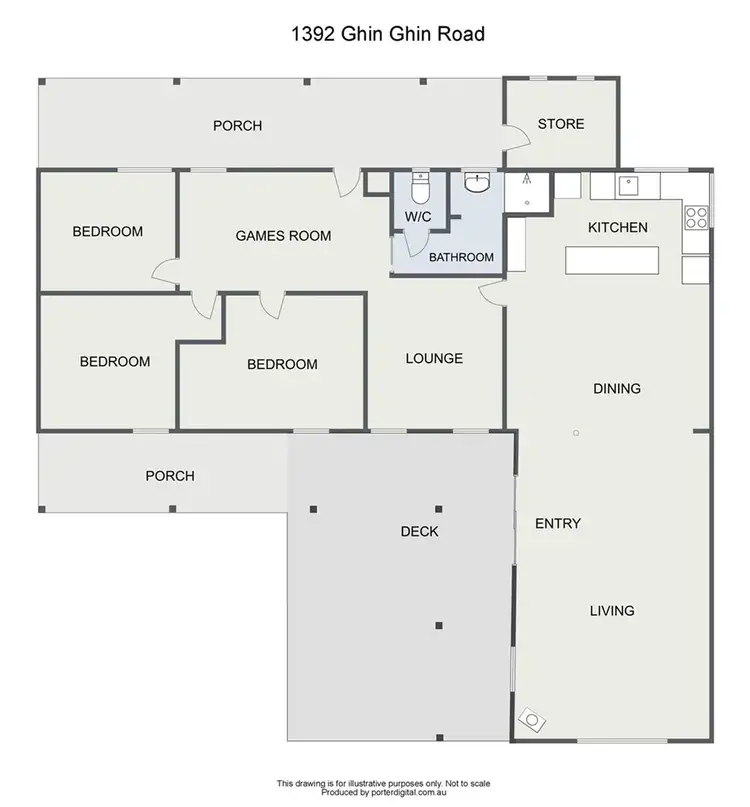 Floorplan of Homely rural property listing, 52 B High Street, Yea VIC 3717