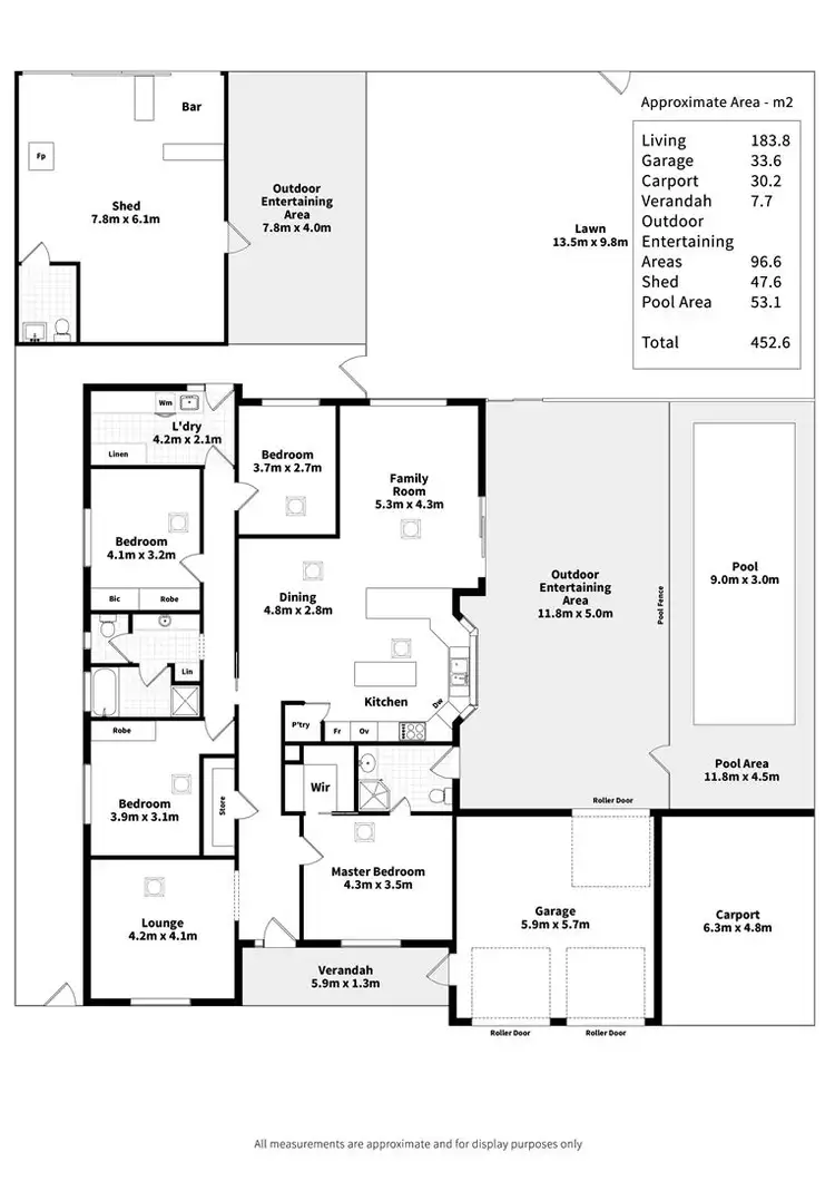 Floorplan of Homely house listing, 11 Rose Crescent, Mclaren Flat SA 5171