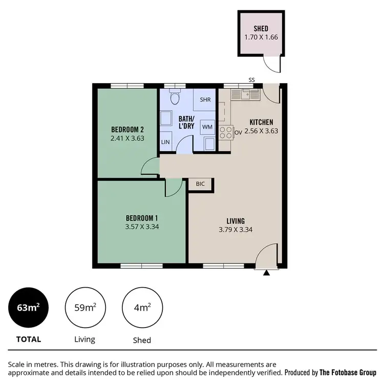 Floorplan of Homely house listing, 2/8 Bartholomew Avenue, Lobethal SA 5241