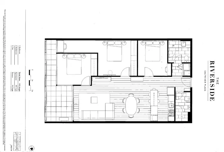 Floorplan of Homely apartment listing, 318/1-11 Moreland Street, Footscray VIC 3011