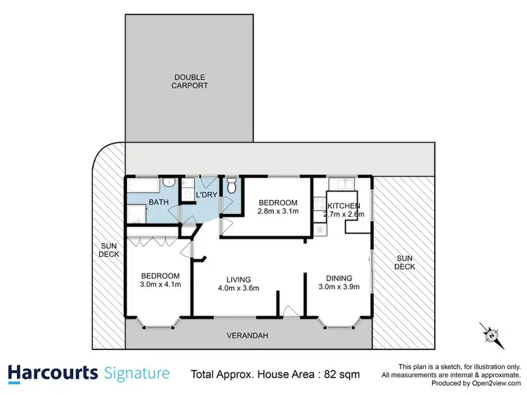 Floorplan of Homely house listing, 10 Chevrolet Court, Cambridge TAS 7170