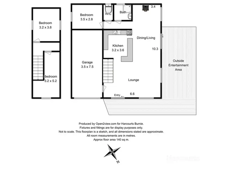 Floorplan of Homely house listing, 18a Irby Boulevard, Sisters Beach TAS 7321