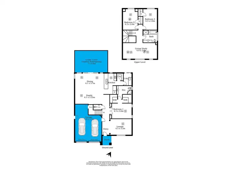 Floorplan of Homely house listing, 5 Acacia Grove, Flagstaff Hill SA 5159