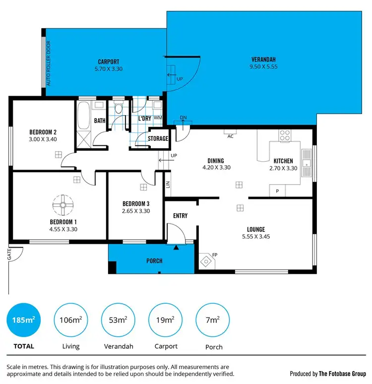 Floorplan of Homely house listing, 42 Alexander Avenue, Morphett Vale SA 5162