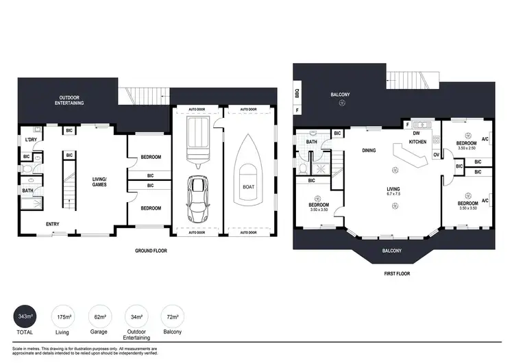 Floorplan of Homely house listing, 10 Daniel Avenue, Goolwa North SA 5214