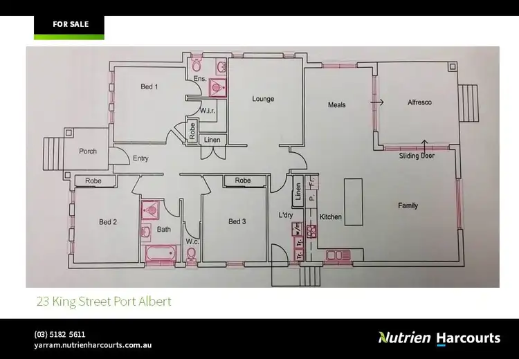 Floorplan of Homely house listing, 23 King Street, Port Albert VIC 3971