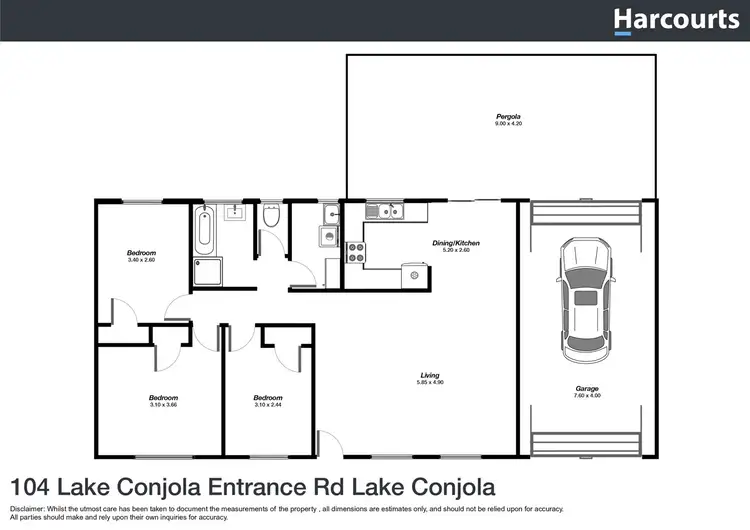 Floorplan of Homely house listing, 104 Lake Conjola Entrance Road, Lake Conjola NSW 2539