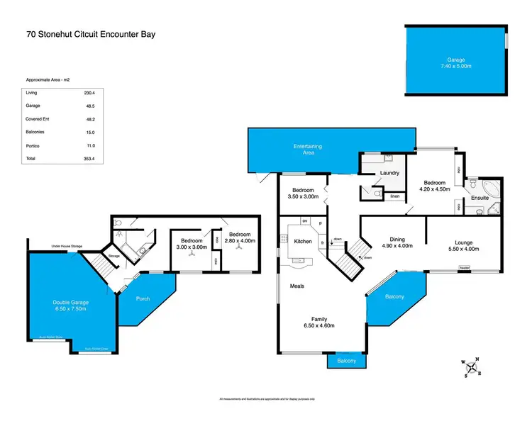 Floorplan of Homely house listing, 70 Stone Hut Circuit, Encounter Bay SA 5211