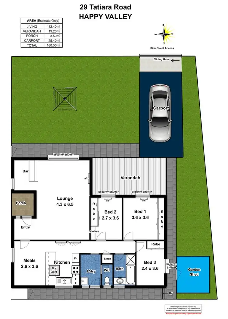 Floorplan of Homely house listing, 29 Tatiara Road, Happy Valley SA 5159