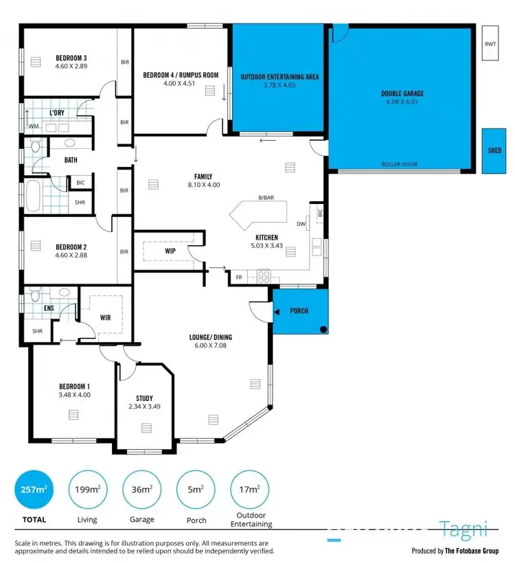 Floorplan of Homely house listing, 10 Grandview Court, Aberfoyle Park SA 5159