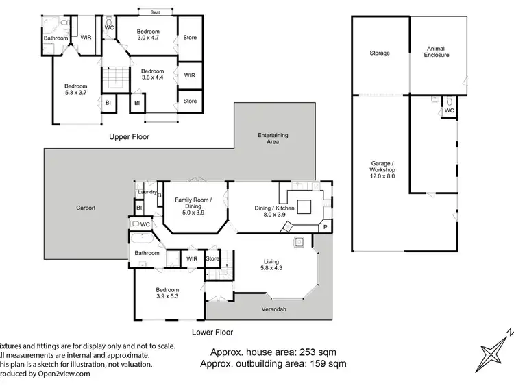 Floorplan of Homely house listing, 25 Helen Street, Ranelagh TAS 7109
