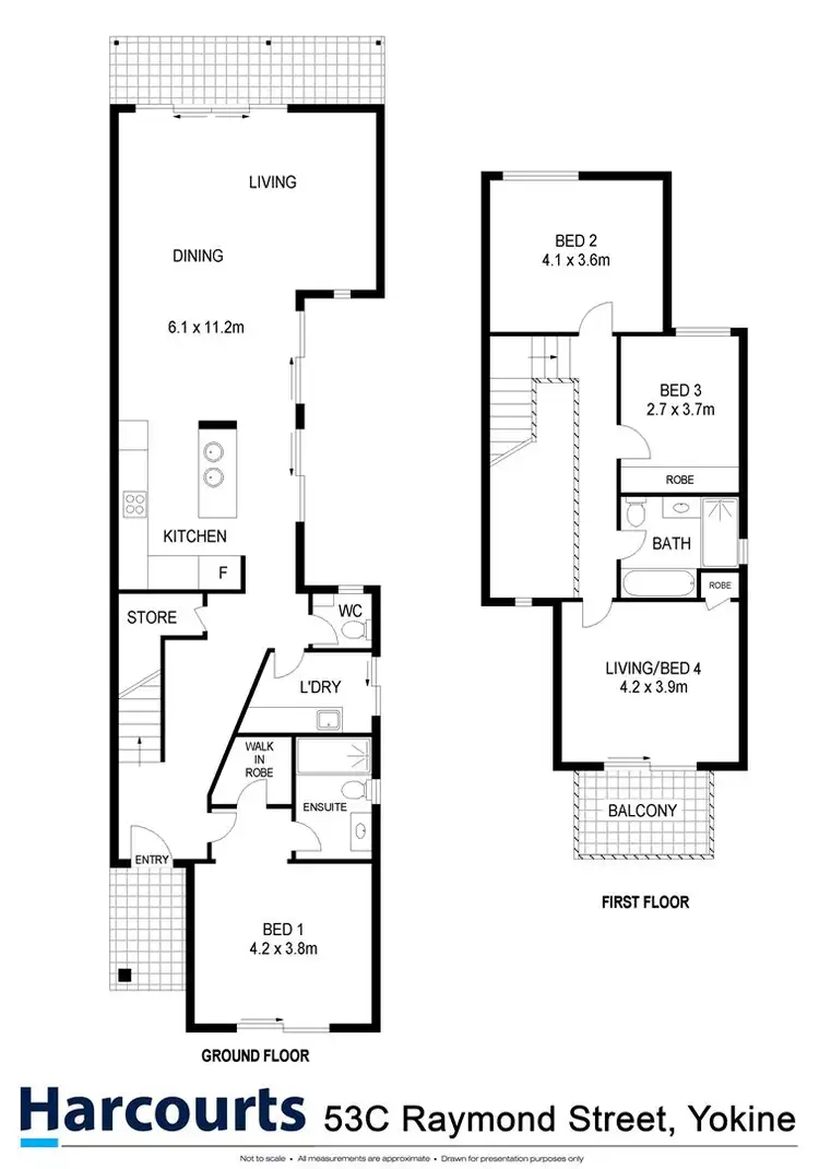 Floorplan of Homely house listing, 53C Raymond Street, Yokine WA 6060