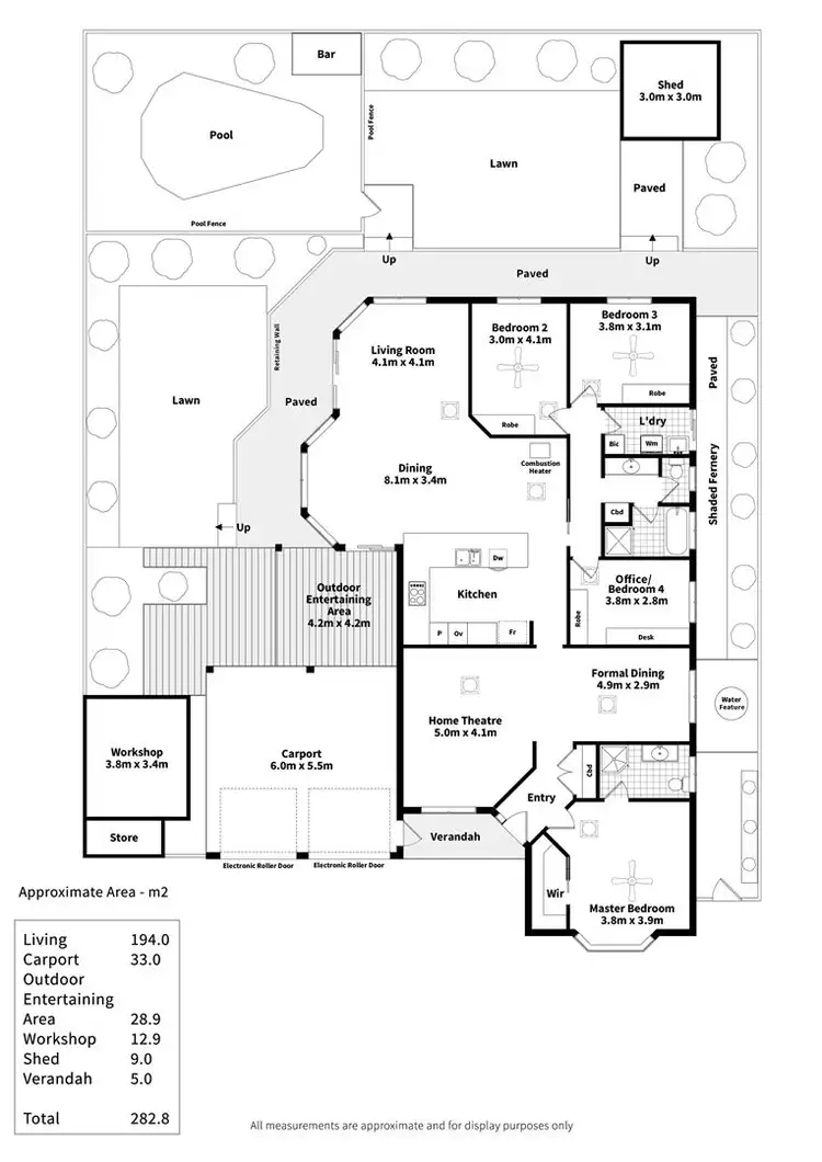 Floorplan of Homely house listing, 45 Rose Crescent, Mclaren Flat SA 5171