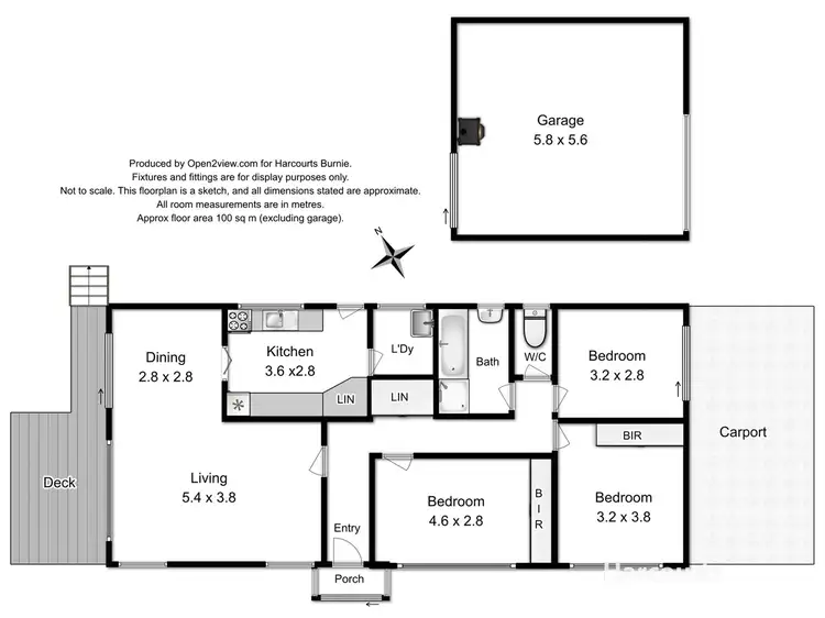 Floorplan of Homely house listing, 119 Old Surrey Road, Havenview TAS 7320