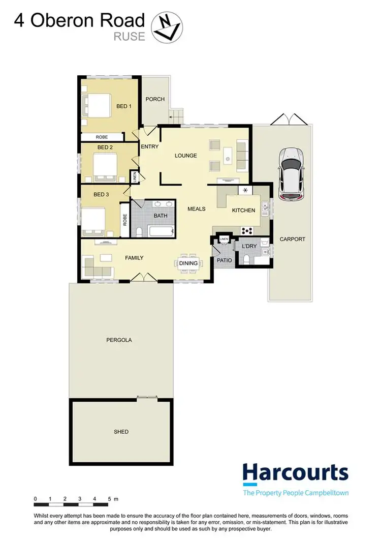 Floorplan of Homely house listing, 4 Oberon Road, Ruse NSW 2560