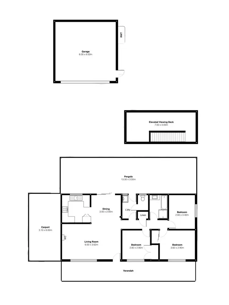 Floorplan of Homely house listing, 43 Hargreaves Road, Middleton SA 5213