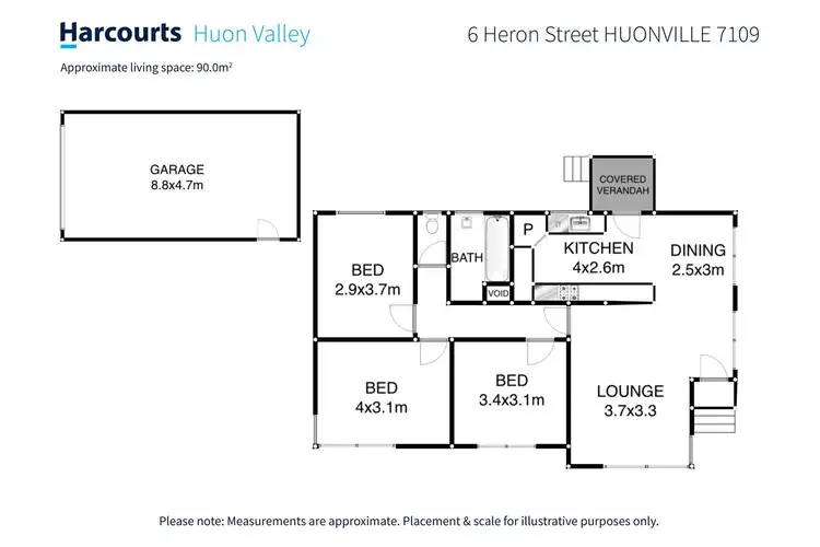 Floorplan of Homely house listing, 6 Heron Street, Huonville TAS 7109