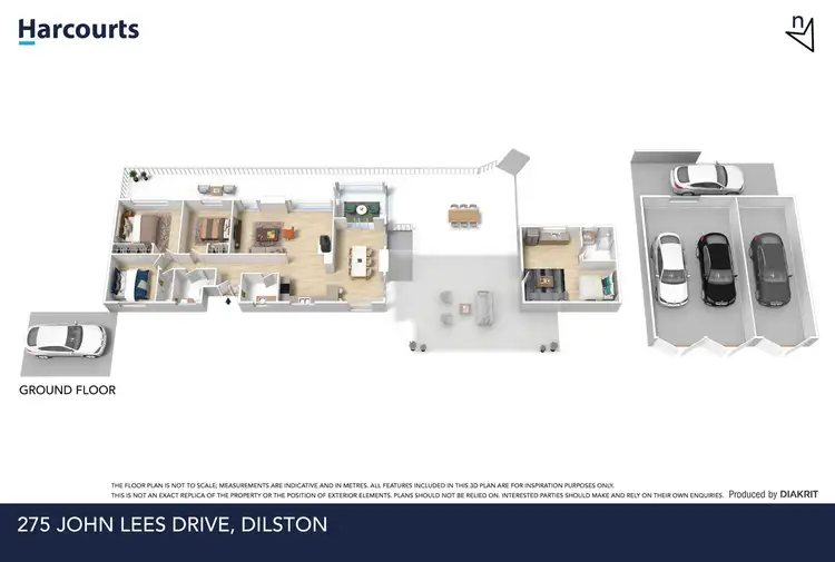 Floorplan of Homely house listing, 275 John Lees Drive, Dilston TAS 7252
