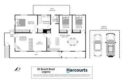 Floorplan of Homely house listing, 85 Beach Road, Legana TAS 7277