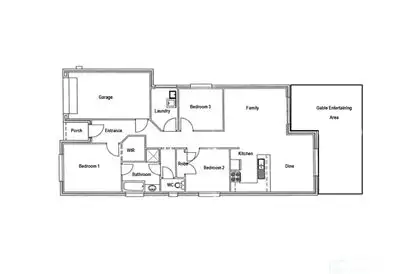 Floorplan of Homely house listing, 1a Britton Street, Gawler West SA