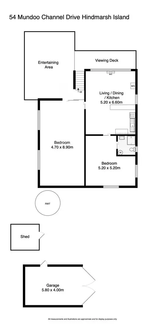 Floorplan of Homely house listing, 54 Mundoo Channel Drive, Hindmarsh Island SA 5214