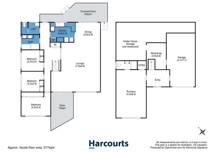 Floorplan of Homely house listing, 94 Elinga Street, Howrah TAS 7018
