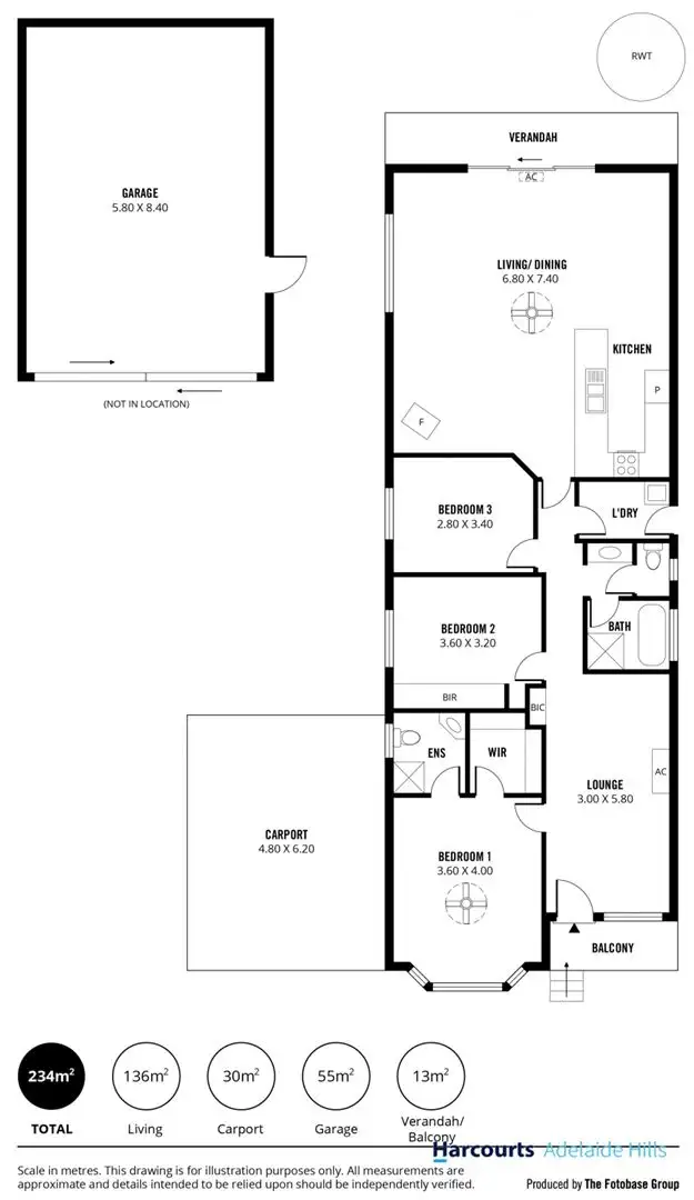 Floorplan of Homely house listing, 26A Ridge Road, Lobethal SA 5241