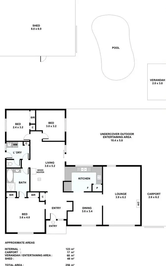 Floorplan of Homely house listing, 101 Calton Road, Gawler East SA 5118