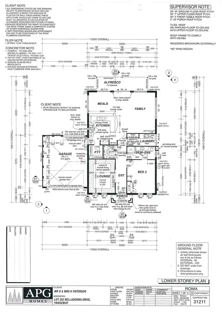 Floorplan of Homely house listing, 20 Belladonna Dr, Yangebup WA 6164