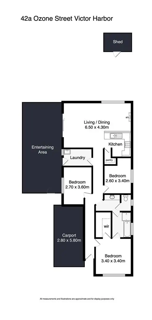 Floorplan of Homely house listing, 42a Ozone Street, Victor Harbor SA 5211