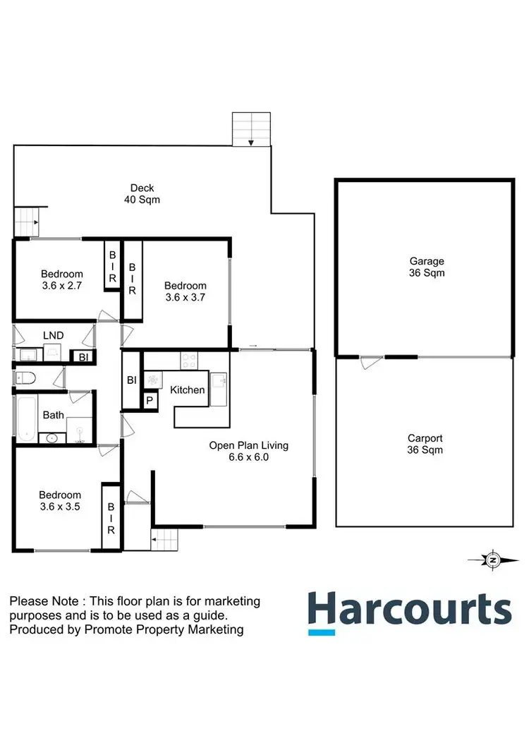 Floorplan of Homely house listing, 16 Bonnett Place, Mornington TAS 7018