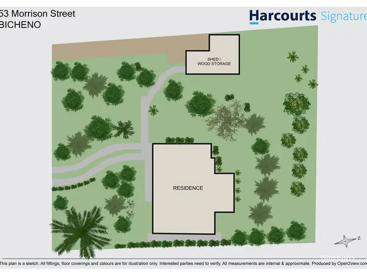 Floorplan of Homely house listing, 53 Morrison Street, Bicheno TAS 7215