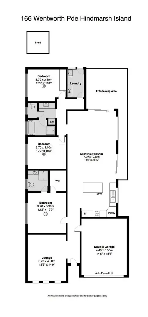 Floorplan of Homely house listing, 166 Wentworth Parade, Hindmarsh Island SA 5214