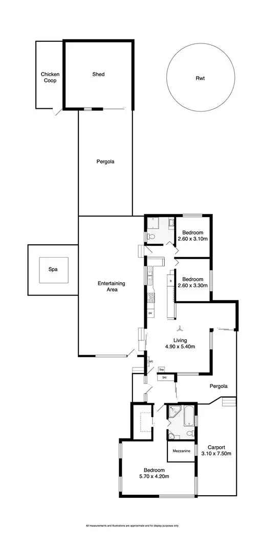Floorplan of Homely house listing, 9 Valmai Terrace, Hindmarsh Island SA 5214