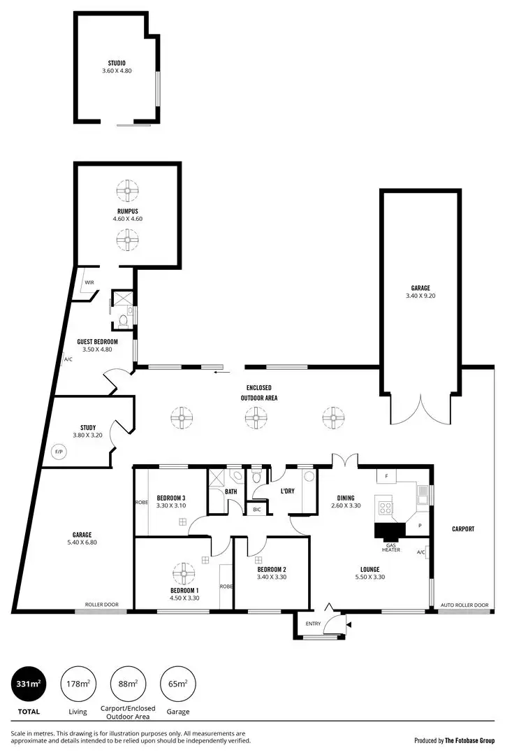 Floorplan of Homely house listing, 30 Davidson Road, Elizabeth Vale SA 5112