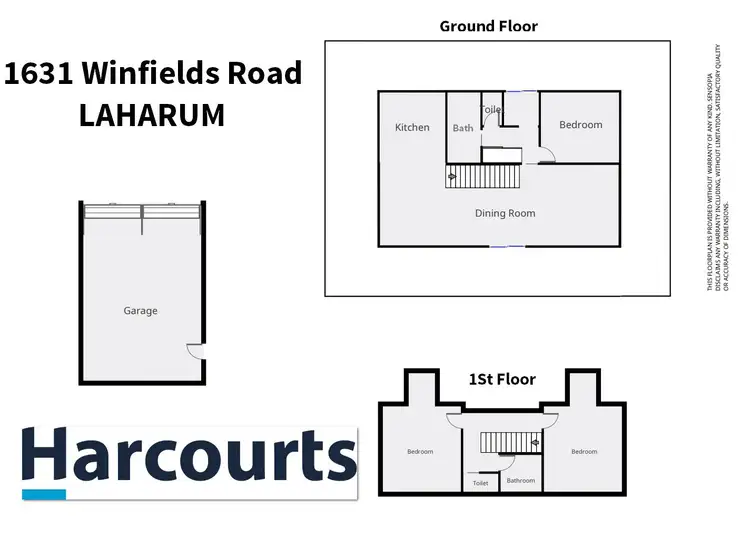 Floorplan of Homely house listing, 1631 Winfields Road, Laharum VIC 3401